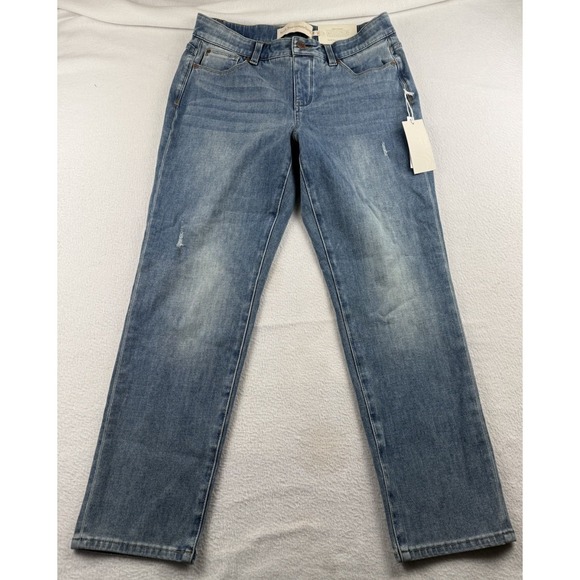 Soft Surroundings Pants - SOFT SURROUNDINGS NWT $89 Straight Leg The Ultimate Jeans Size M Petite